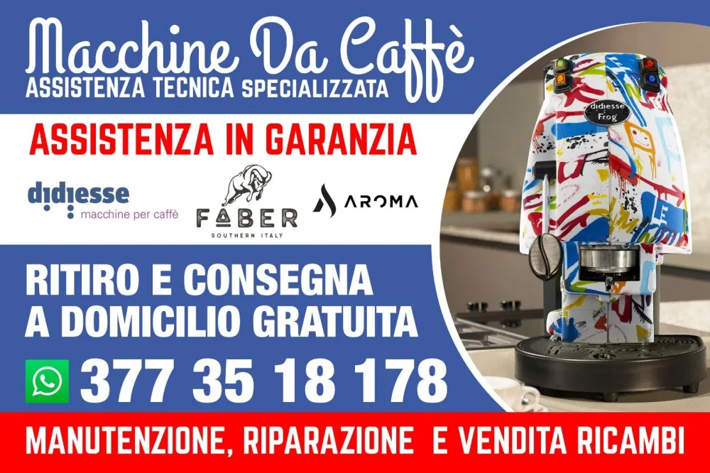 Assistenza tecnica specializzata per macchine da caffè